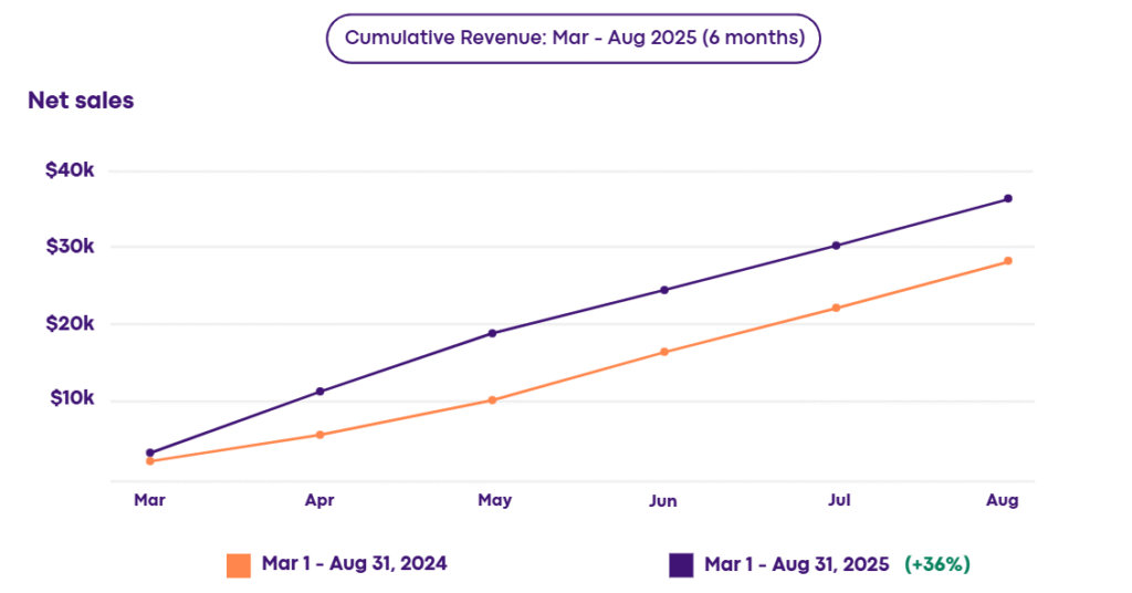 Cumulative Revenue 2025