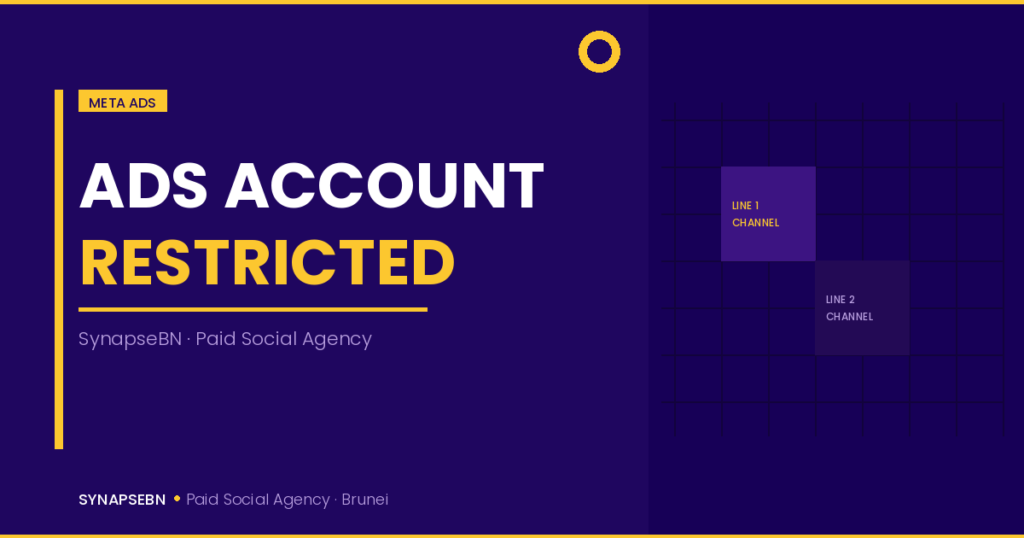 Facebook ads account restricted