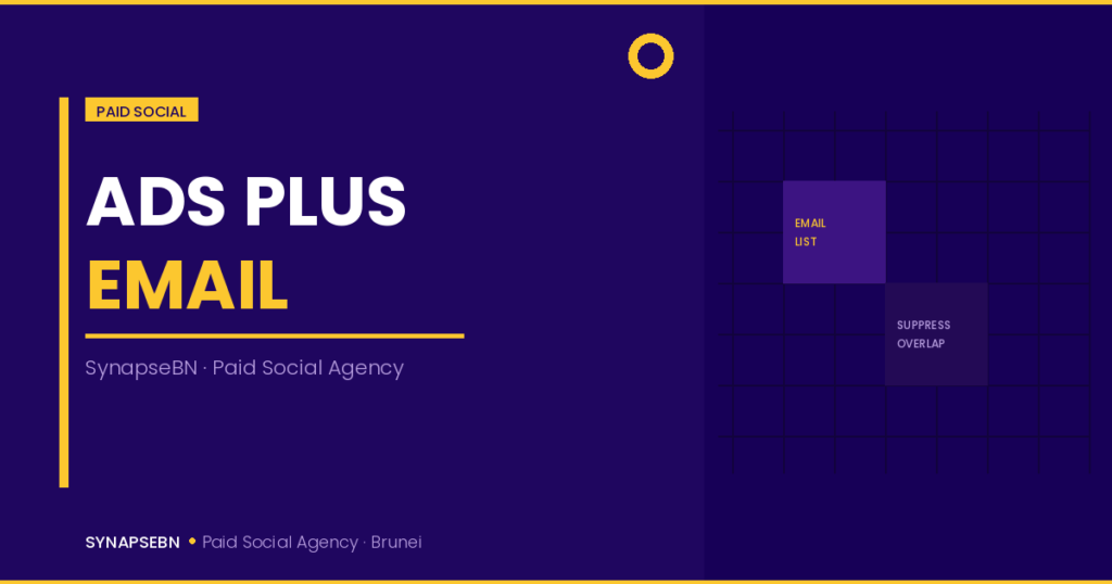 paid social and email marketing